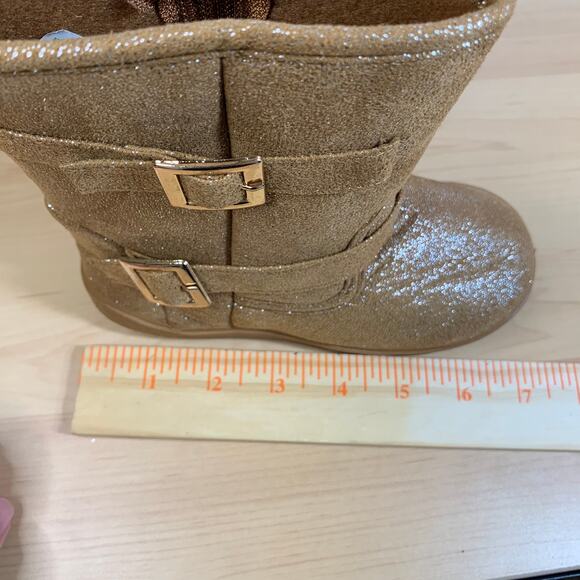 Shoe Box Trading | Camel Double-Buckle Bootie - Girls Size 12 (New in Bag) - Picture 8 of 16